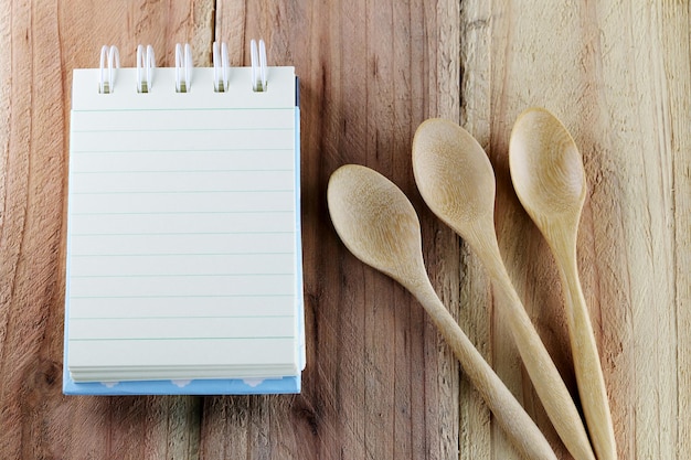 Cooking utensils and recipe notes